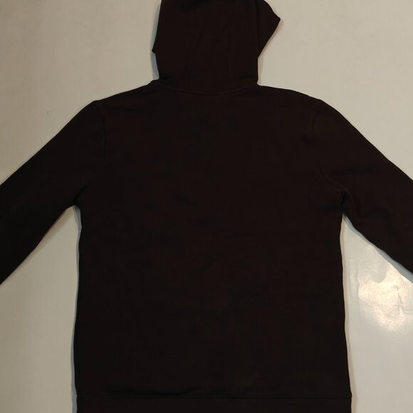 Carhartt Hoodie Camo Logo Pullover Brown Boys Youth Size Large 14-16 Used Stain - Picture 10 of 12